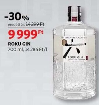 Auchan Roku gin 700 ml ajánlat