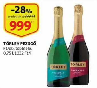 Auchan Törley pezsgő 0,75 l ajánlat