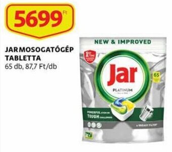 Auchan Jar mosogatógép tabletta 65 db ajánlat