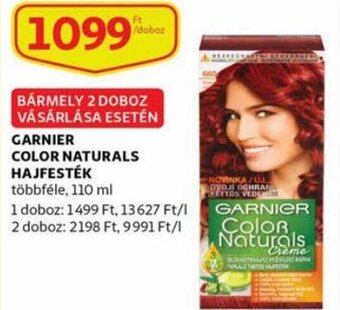 Auchan Garnier Color naturals hajfesték 110 ml ajánlat