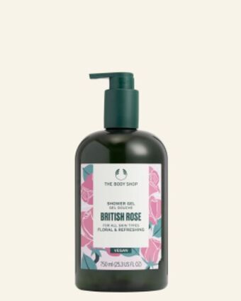 British rose tusfürdő 750 ml