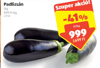 ALDI Padlizsán 1 kg ajánlat