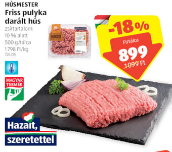 ALDI Húsmester Friss pulyka darált hús 500 g ajánlat