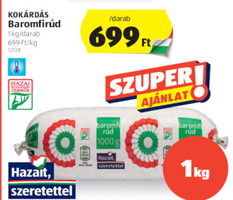 ALDI Kokárdás Baromfirúd 1 kg ajánlat