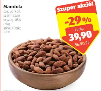 ALDI Mandula 1 dkg ajánlat