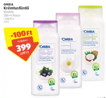 ALDI Ombia Krémtusfürdő 300 ml ajánlat
