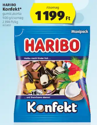 ALDI Haribo Konfekt 500 g ajánlat
