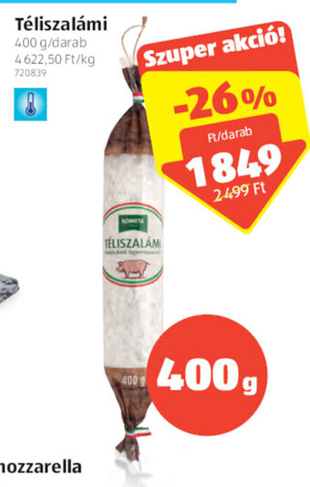 ALDI Téliszalámi 400 g ajánlat