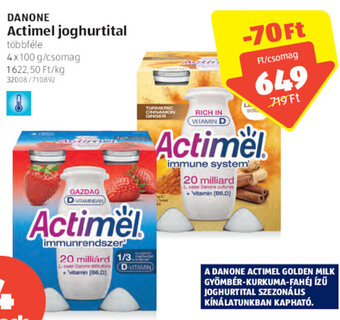 Danone Actimel joghurtital 4x100g