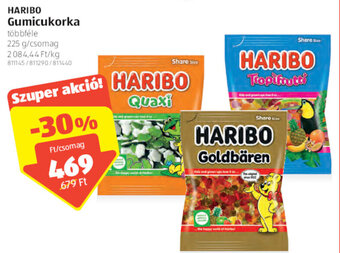 ALDI Haribo Gumicukorka 225 g ajánlat
