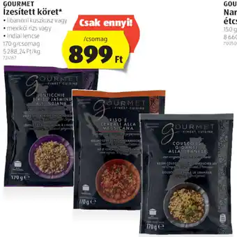 ALDI Gourmet Ízesített köret 170 g ajánlat