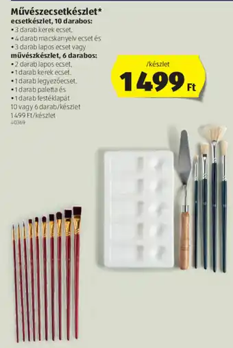 ALDI Művészecsetkészlet 1 készlet ajánlat
