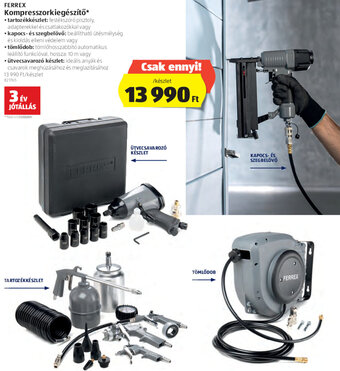 ALDI Ferrex Kompresszorkiegészítő 1 készlet ajánlat