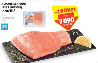 ALDI Almare Seafood Friss norvég lazacfilé 1 kg ajánlat