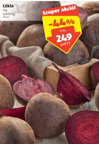 ALDI Cékla 1 kg ajánlat