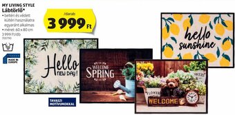 ALDI My Living Style Lábtörlő 1 db ajánlat