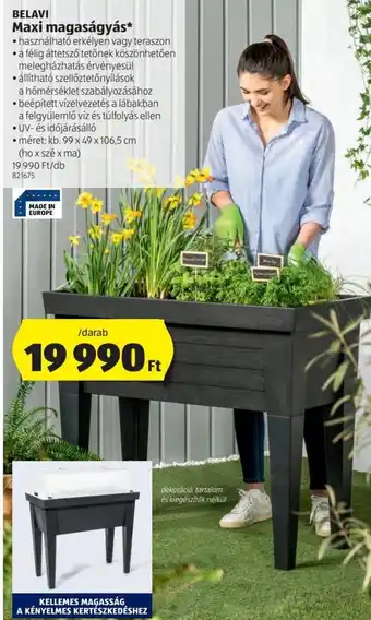 ALDI Belavi Maxi magaságyás 1 db ajánlat