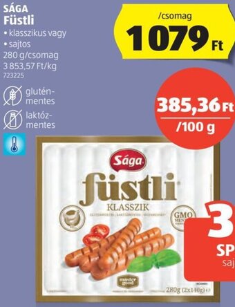ALDI Sága Füstli 280 g ajánlat
