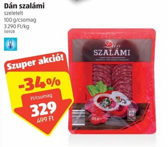 ALDI Dán szalámi 100 g ajánlat