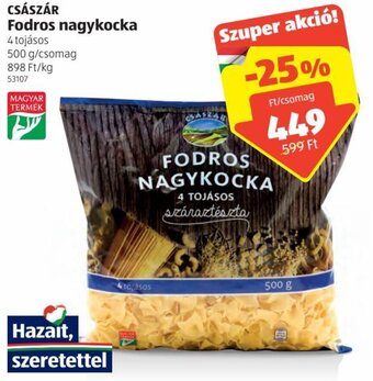 ALDI Császár Fodros nagykocka 500 g ajánlat