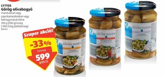 ALDI Lyttos Görög olívabogyó 350 g ajánlat