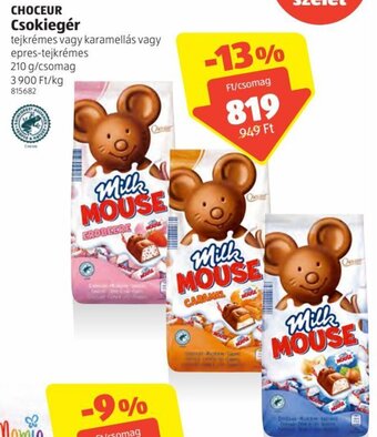 ALDI Choceur Csokiegér 210 g ajánlat