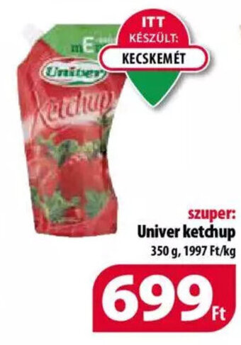 Coop Univer Ketchup 350 g ajánlat