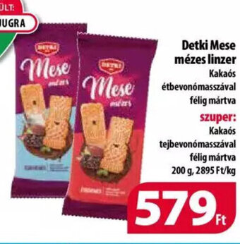 Coop Detki Mese Mézes linzer 200g ajánlat
