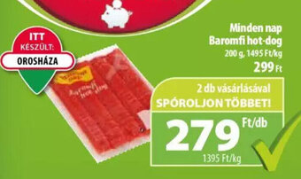 Coop Minden Nap baromfi hot-dog 200 g ajánlat