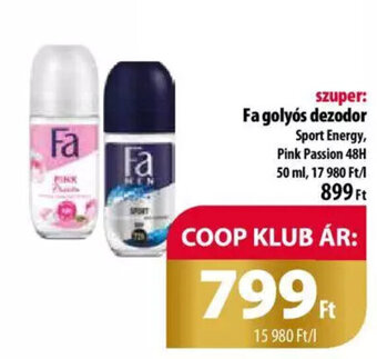 Coop Fa Golyós dezodor 50 ml ajánlat