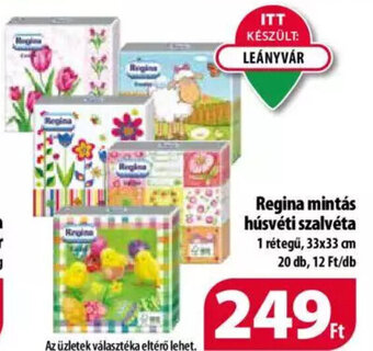 Coop Regina mintás húsvéti szalvéta 20 db ajánlat