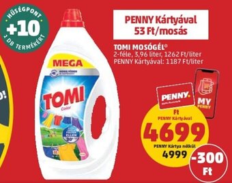 PENNY Tomi Mosógél 3,96 l ajánlat