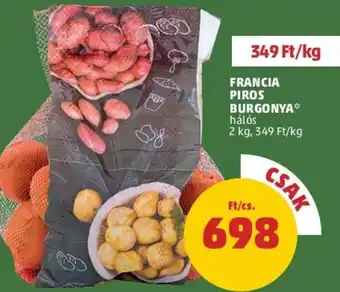 PENNY Francia Piros burgonya 2 kg ajánlat