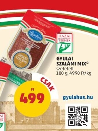 PENNY Gyulai Szalámi mix 100 g ajánlat