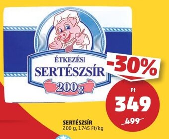 PENNY Sertészsír 200 g ajánlat
