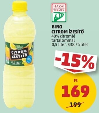 PENNY Bino Citrom Ízesítő 0,5 l ajánlat