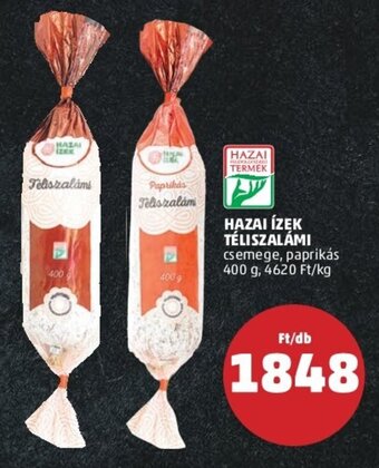 PENNY Hazai Ízek téliszalámi 400 g ajánlat