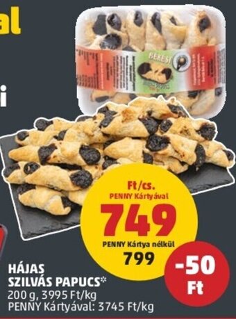 PENNY Hájas Szilvás papucs 200 g ajánlat