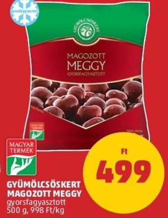PENNY Gyümölcsöskert magozott meggy 500 g ajánlat