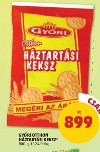 PENNY Győri Otthon háztartási keksz 800 g ajánlat