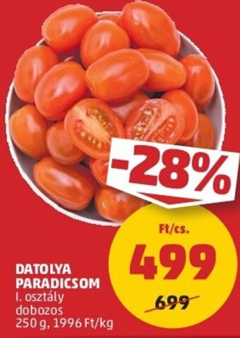 PENNY Datolya Paradicsom 250 g ajánlat