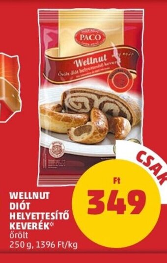 Wellnut Diót helyettesítő keverék 250 g