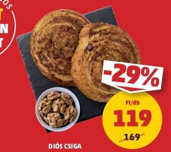 PENNY Diós csiga 1 db ajánlat