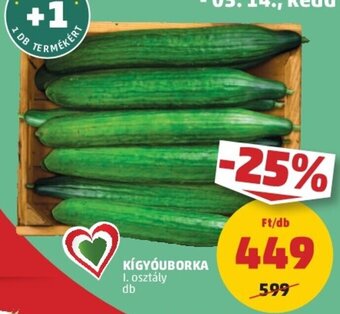 PENNY Kígyóuborka 1 db ajánlat