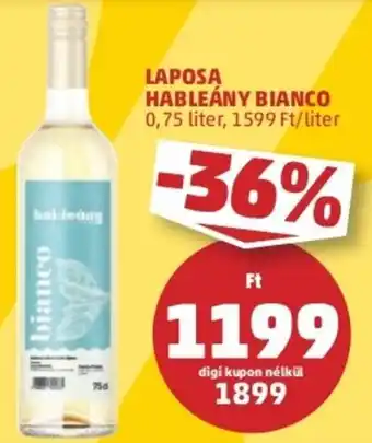 PENNY Laposa Hableány bianco 0,75 l ajánlat