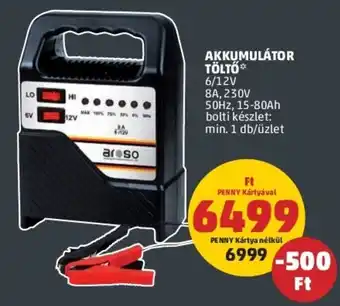 PENNY Akkumulátor Töltő 1 db ajánlat