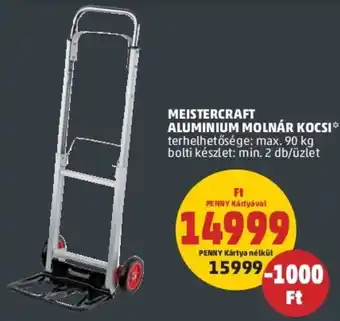 PENNY Meistercraft Aluminium molnár kocsi 1 db ajánlat
