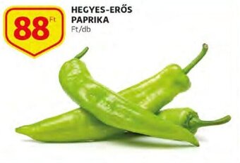 Auchan Hegyes-erős paprika 1 db ajánlat