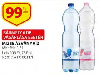 Auchan Mizse Ásványvíz 1,5 l ajánlat