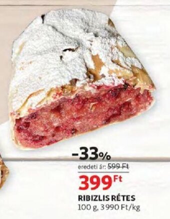 Auchan Ribizlis Rétes 100 g ajánlat